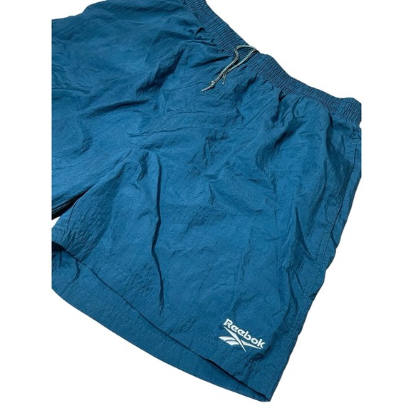Vintage 90s Reebox Swim Trunks Drawstring Shorts Lined Men's XL - Picture 8 of 8